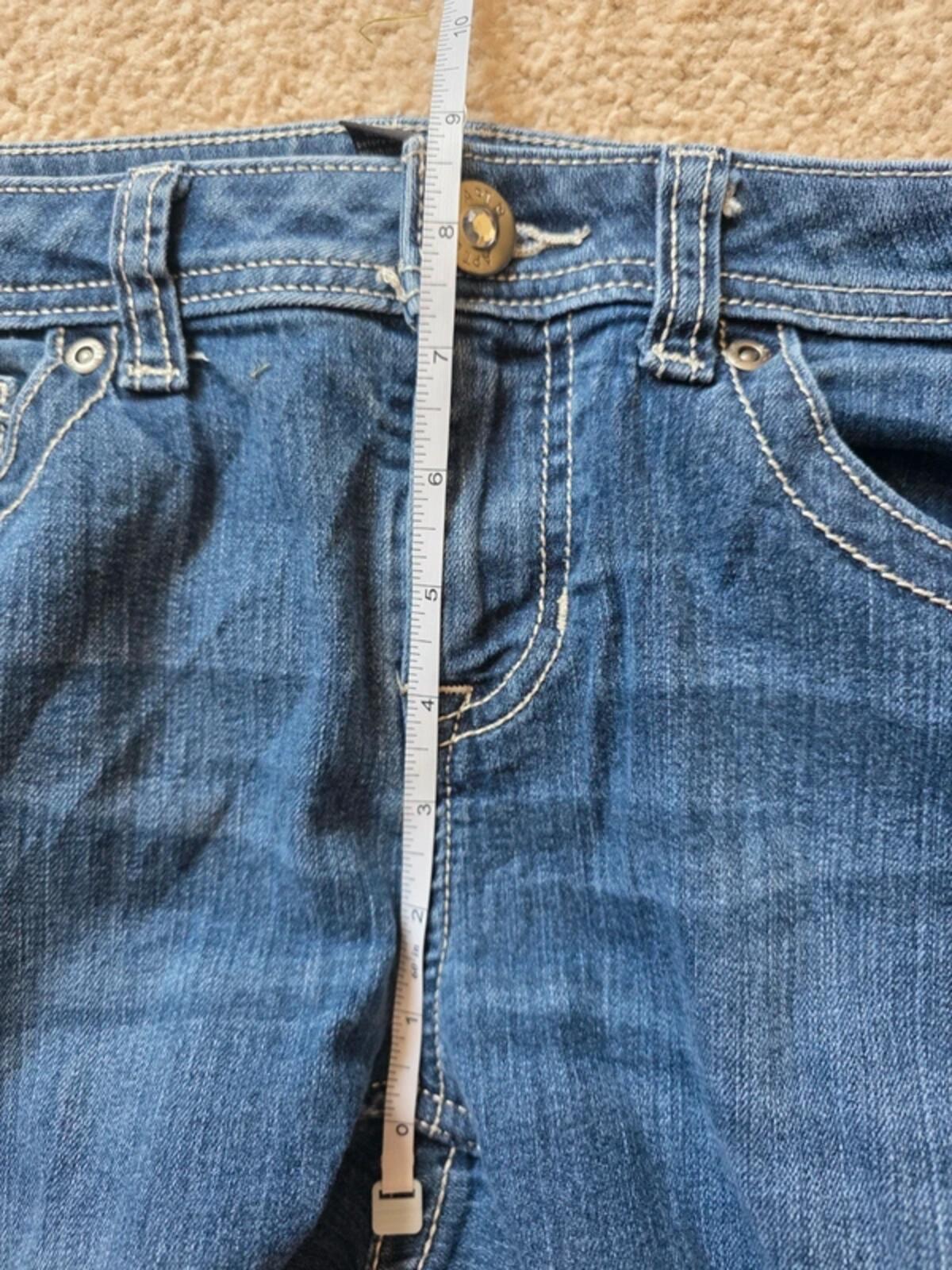 APT.9 Mid Rise Bootcut Bling Jeans UK Size 10