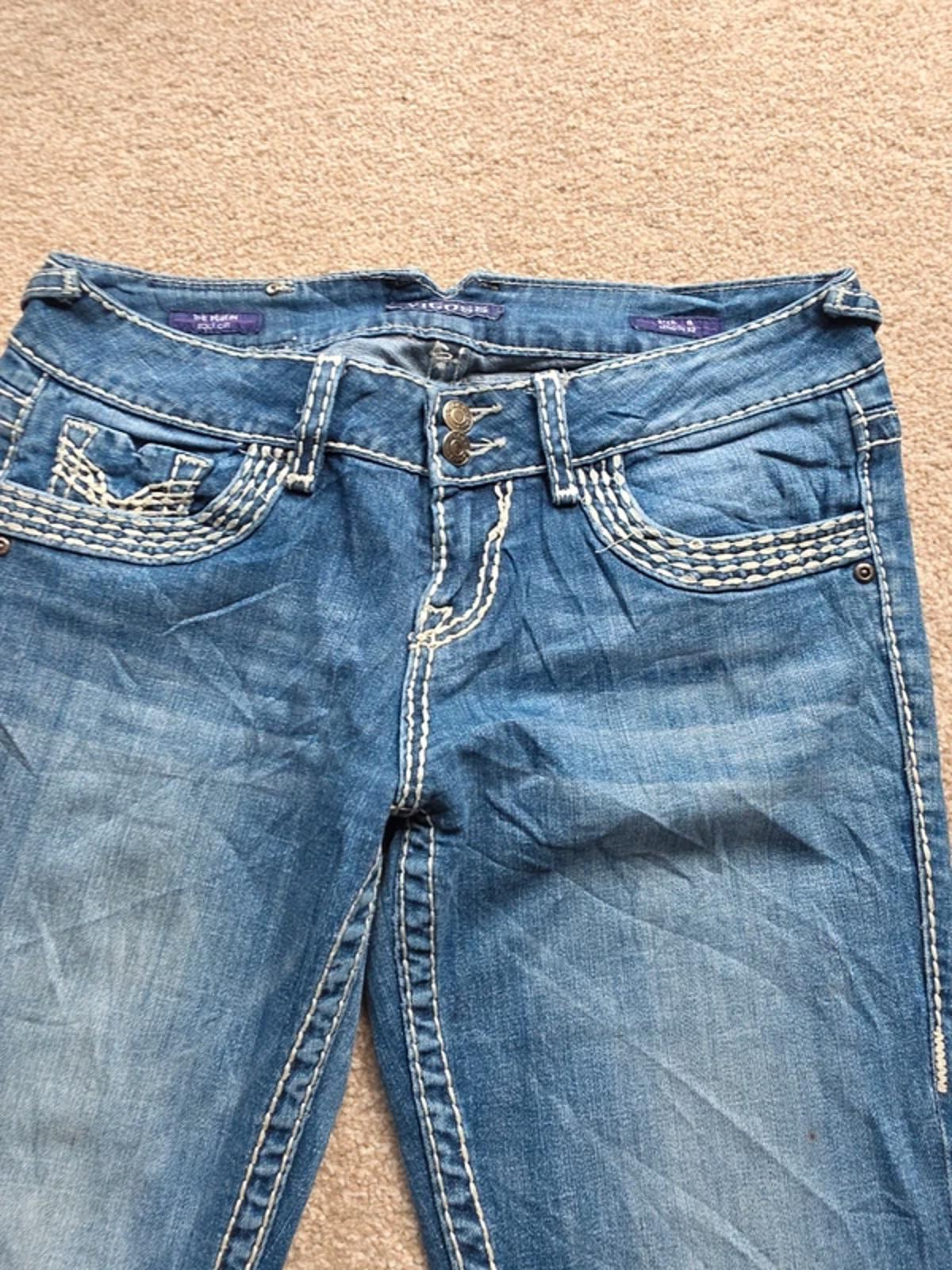 Vintage Y2K Vigoss Mid Rise Bootcut Jeans UK Size 14