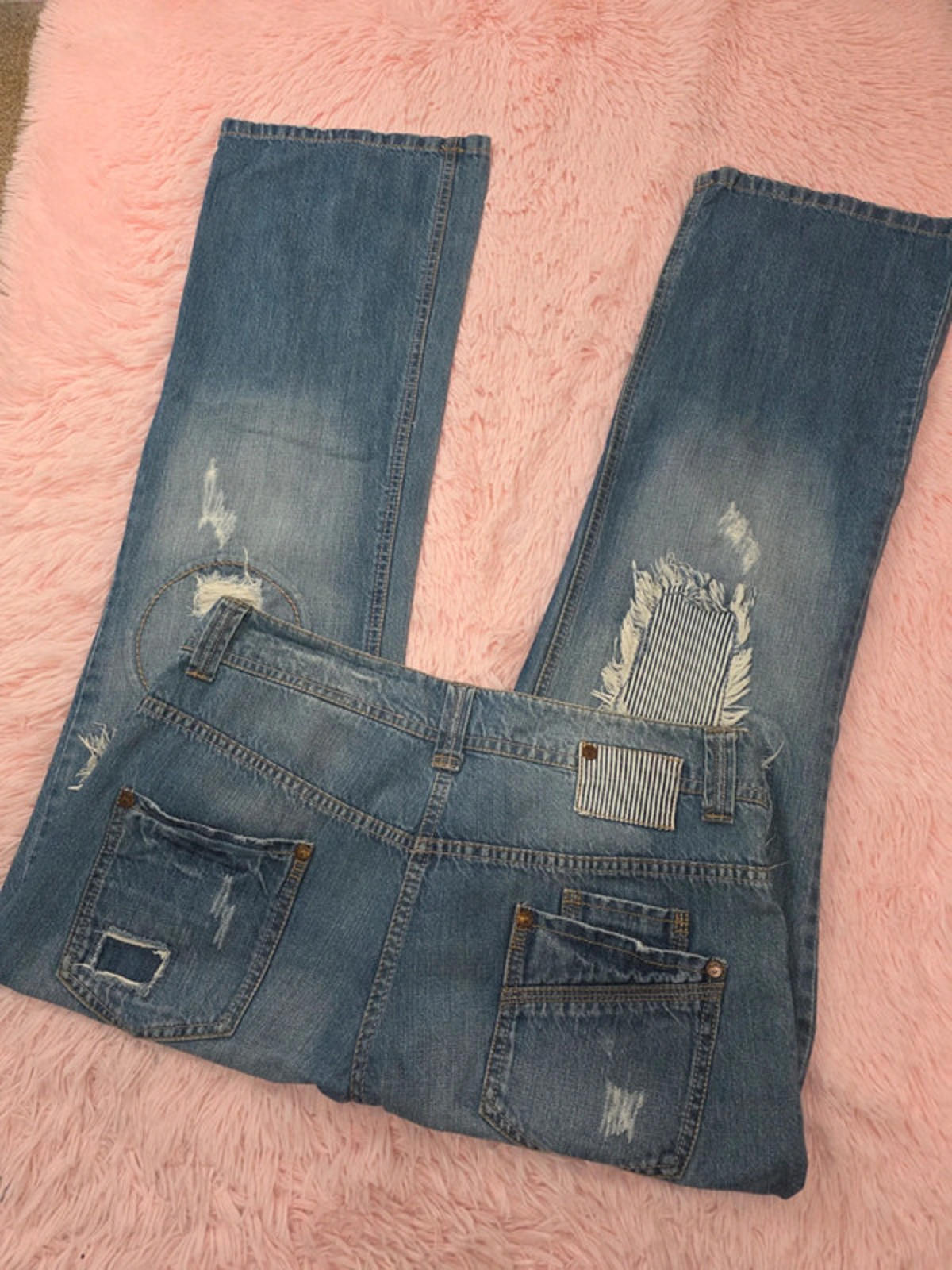 Vintage Y2K Next Boyfriend Mid Rise Jeans UK size 12