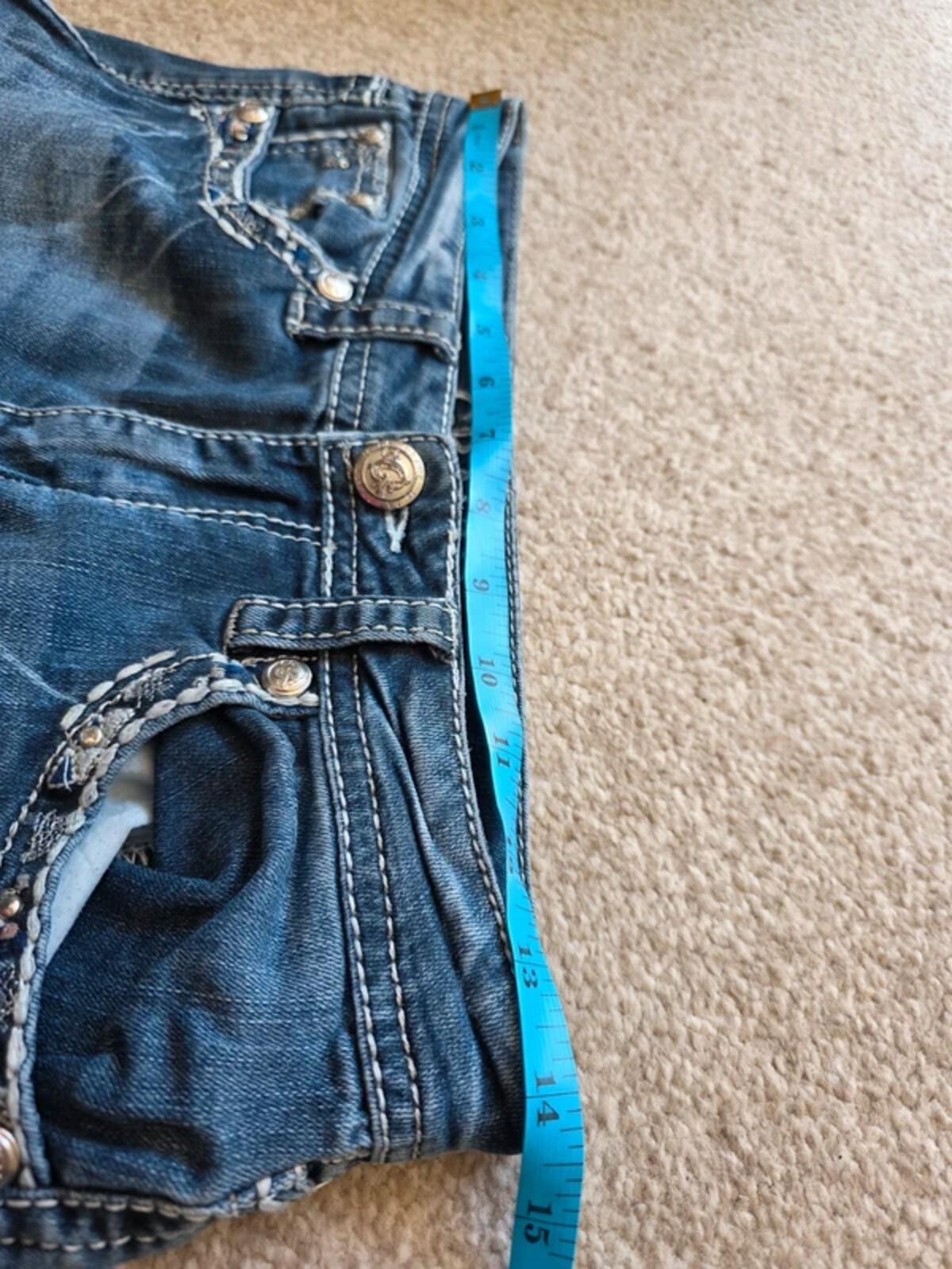 Vintage Y2K Grace in LA Mid Rise Bootcut Jeans UK Size 6 Tall