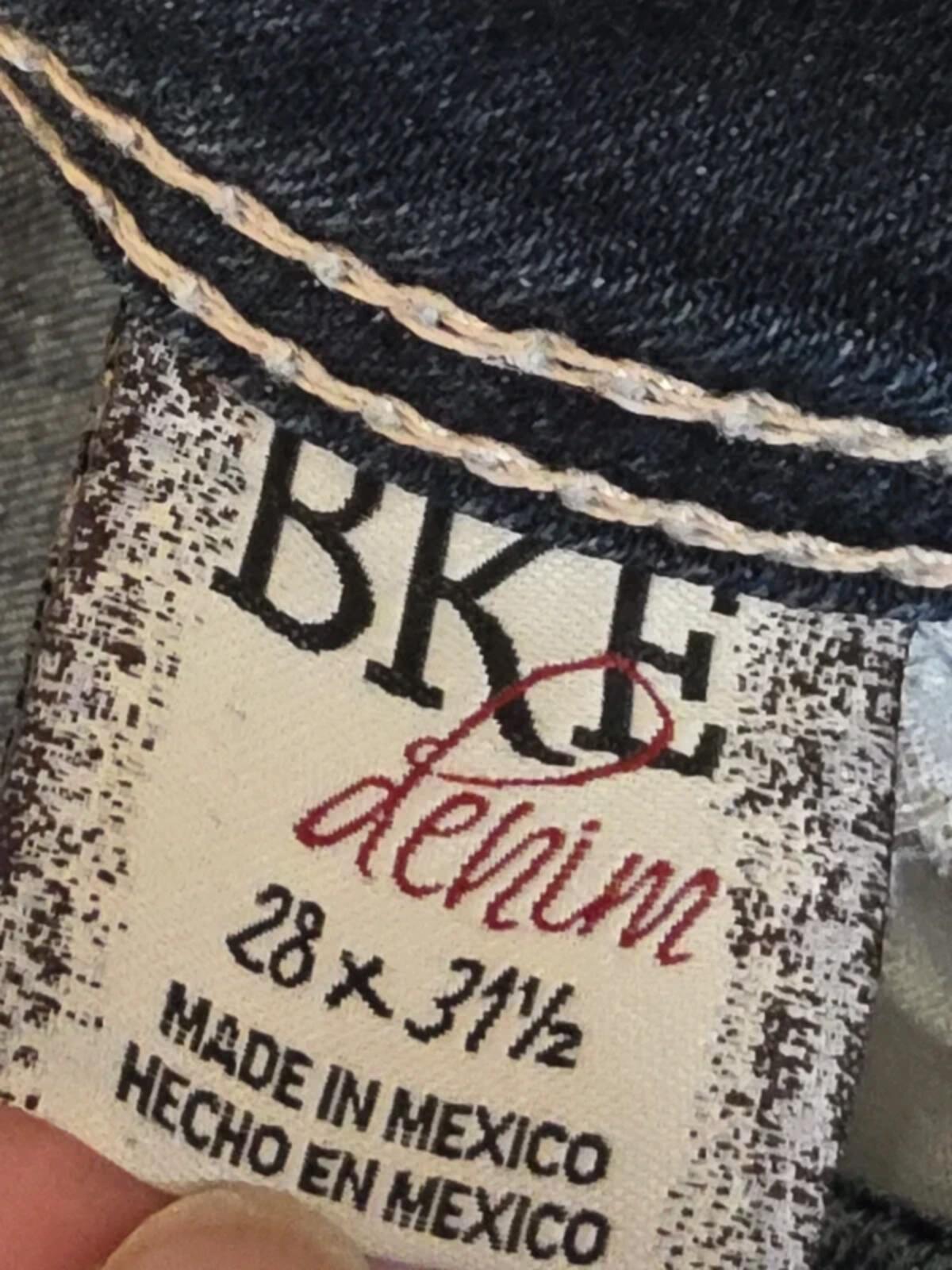 BKE Mid Rise Capri Vintage Y2K Jeans UK Size 10/12