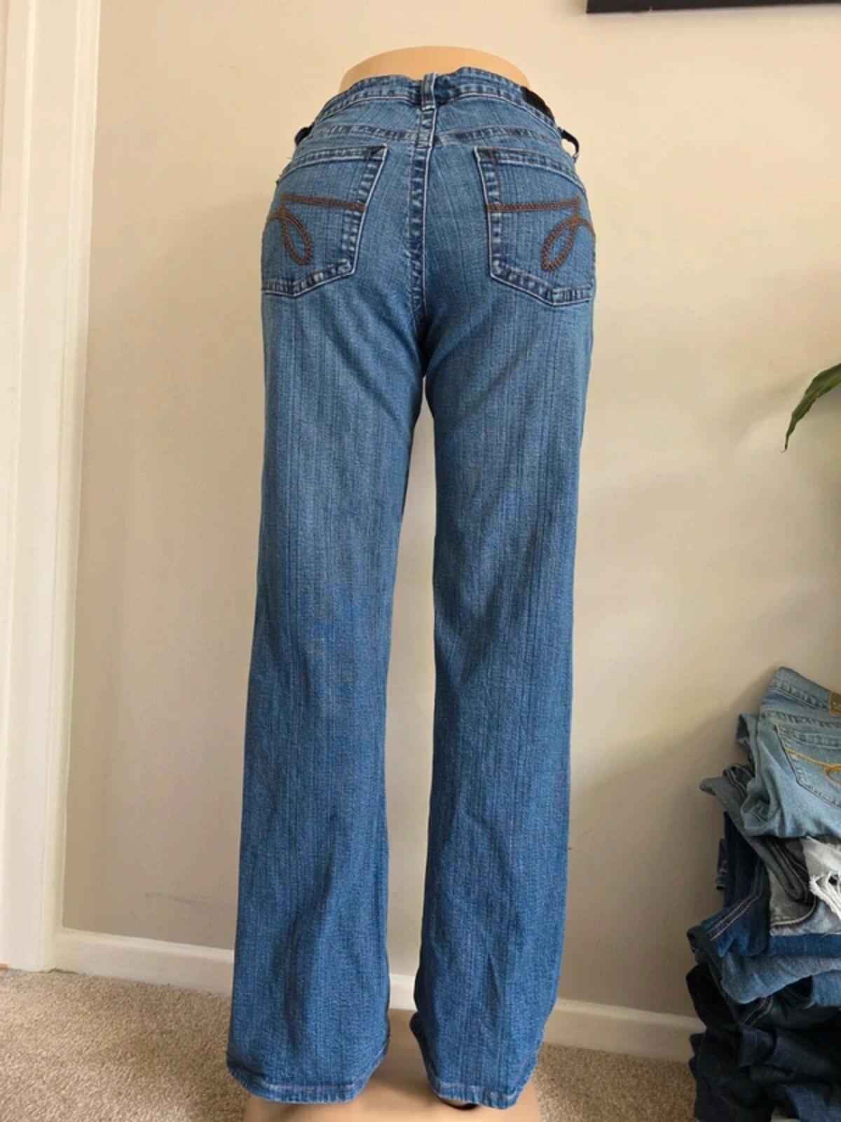 Vintage Y2K Jag Mid Rise Bootcut Jeans UK Size 10
