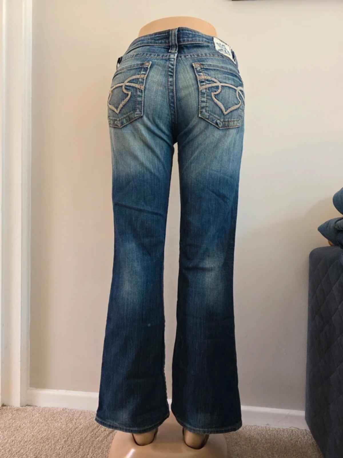 Big Star Low Rise Bootcut Vintage Y2K Jeans UK Size 10 Petite