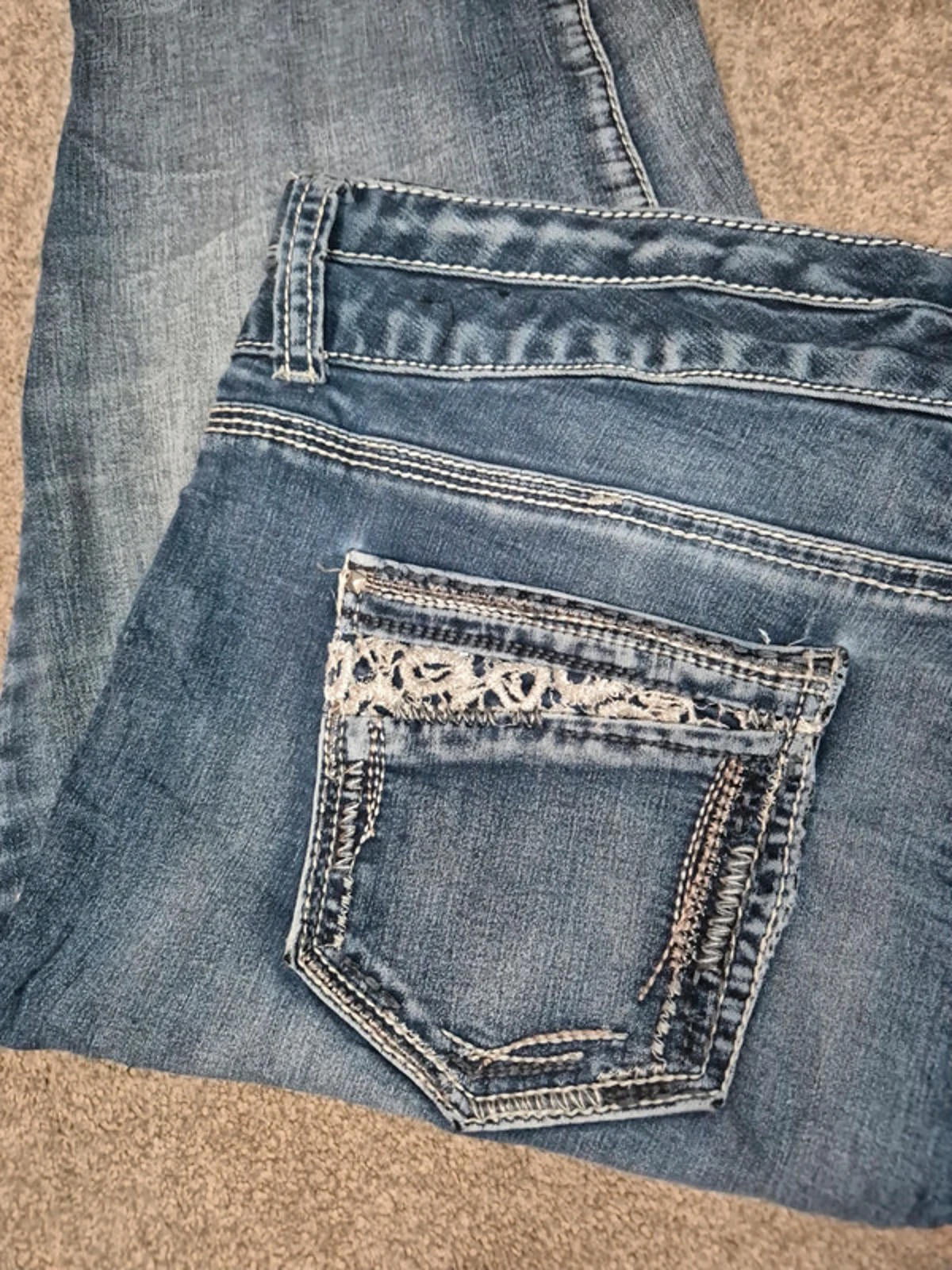 Vintage Y2K Arya Jeans Mid Rise Skinny Denim – UK 16 '