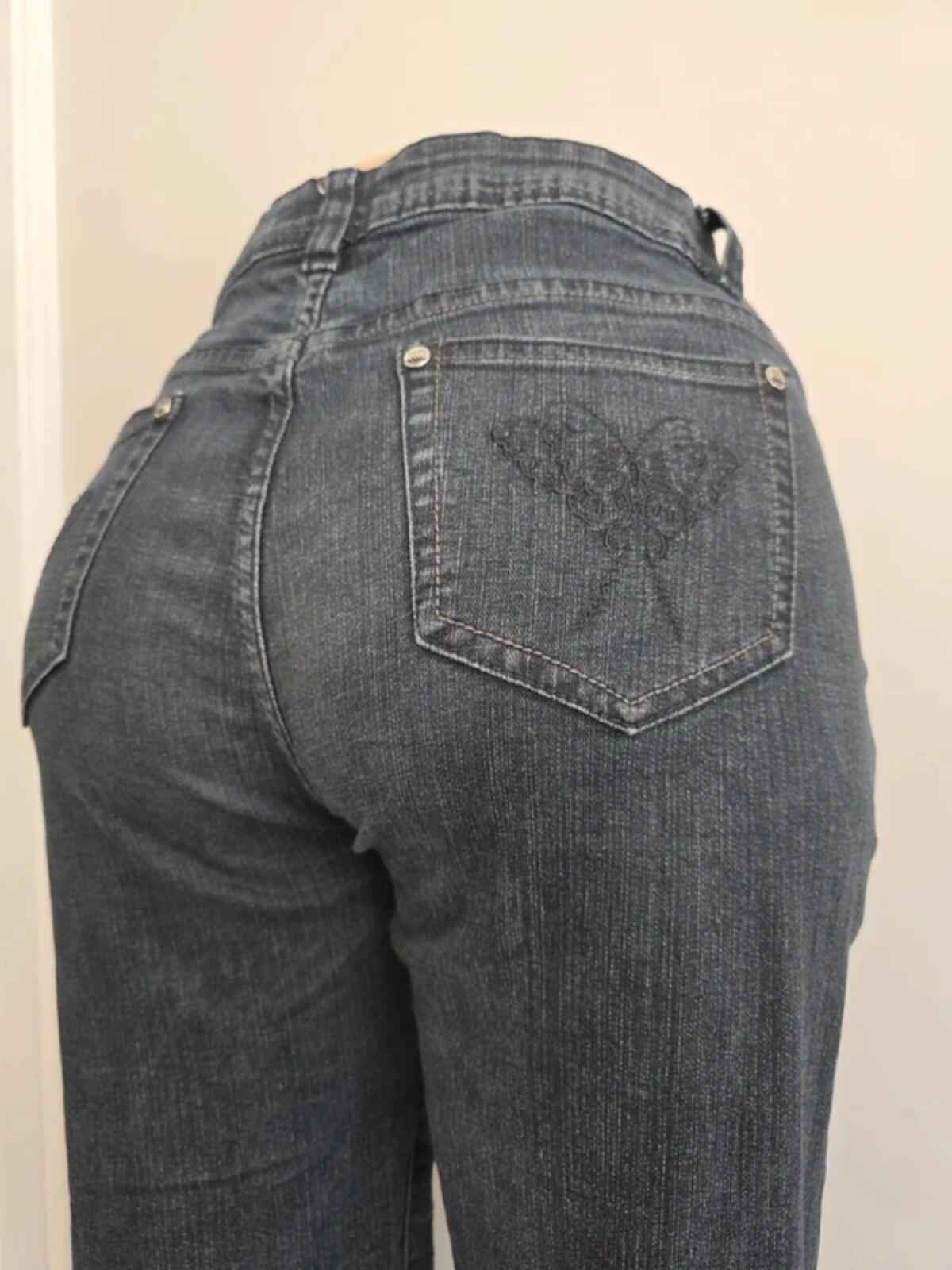 W&S Mid Rise Baggy Straight Vintage Y2K Jeans UK Size 16