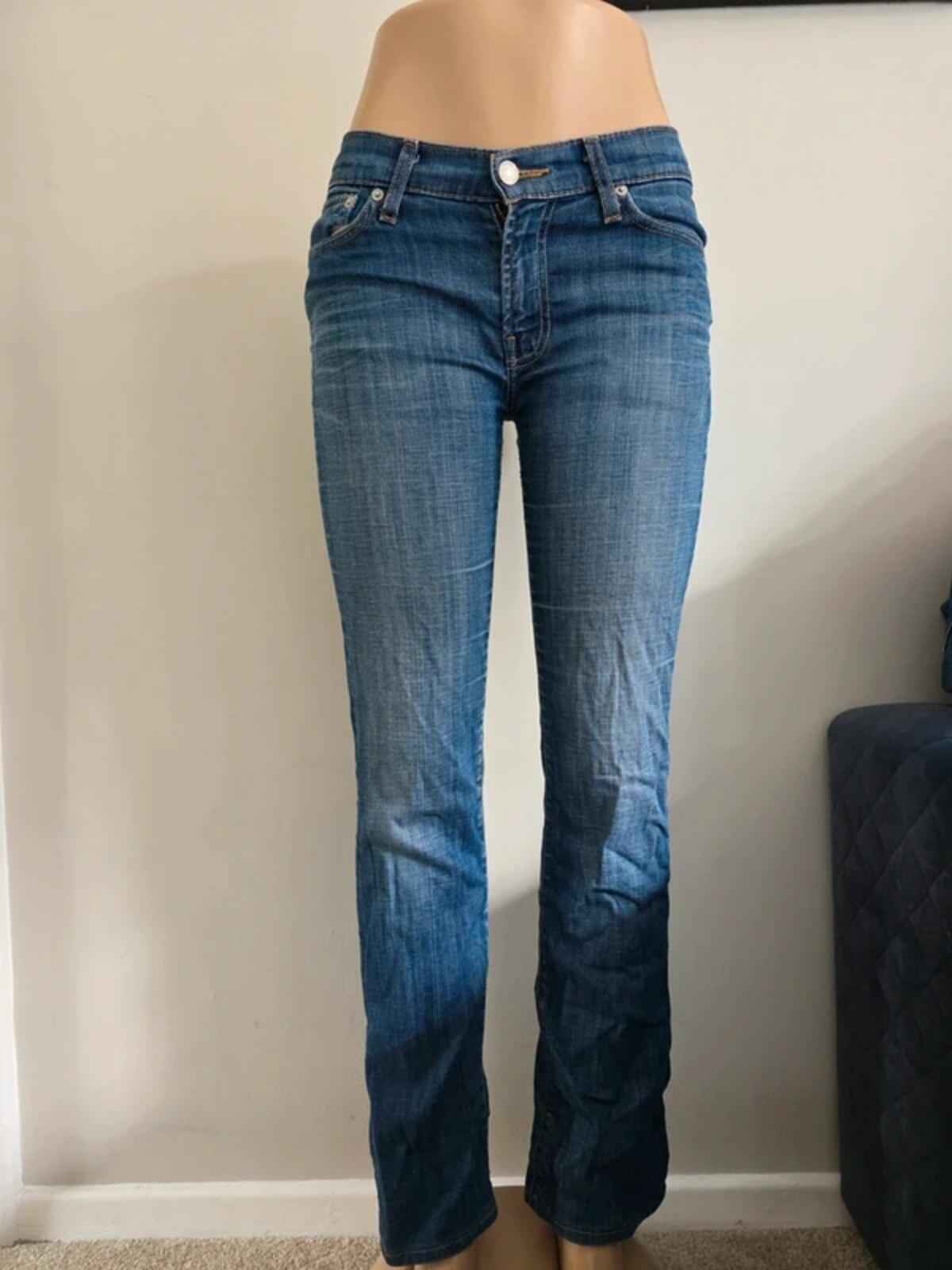 Vintage Y2K Levi’s 10528 Low Rise Straight Leg Jeans UK Size 8