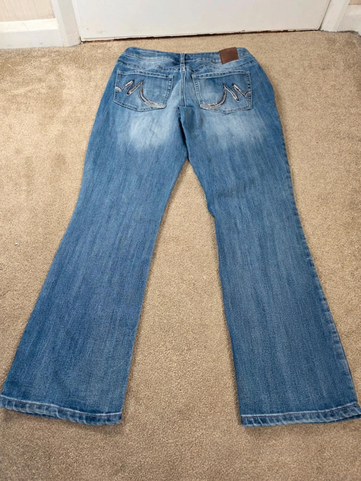 Vintage Y2K Maurice’s Low Rise Bootcut Jeans UK Size 12 Petite