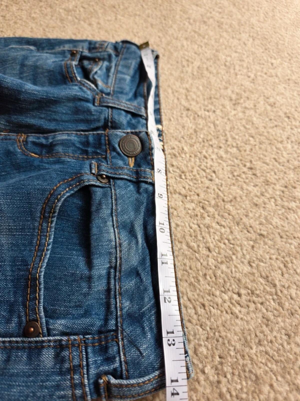 Vintage Y2K Authentic American Heritage Ultra Low Rise Bootcut Jeans UK Size 6