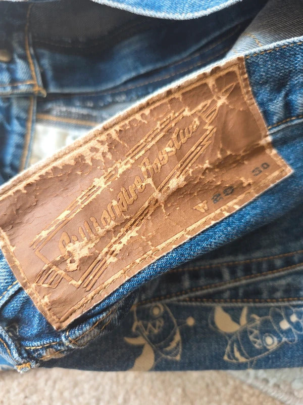 Vintage Y2K Billionaire Boys Club Mid Rise Straight Jeans UK Size 8/10