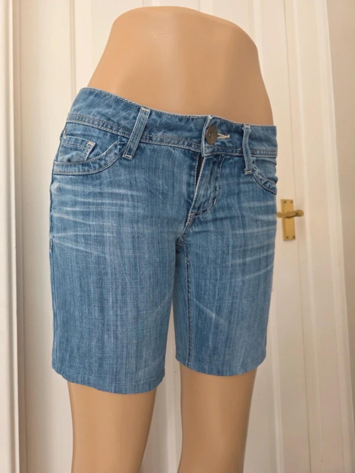 EDC by Esprit Low Rise Denim Shorts UK Size 6/8
