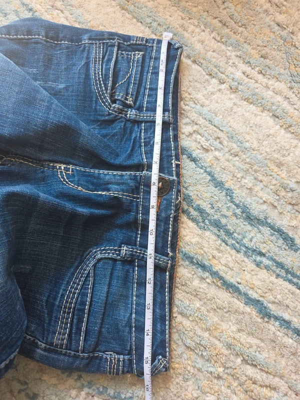 Ariya Low Rise Skinny Bootcut Vintage Y2K Jeans UK Size 8 Petite