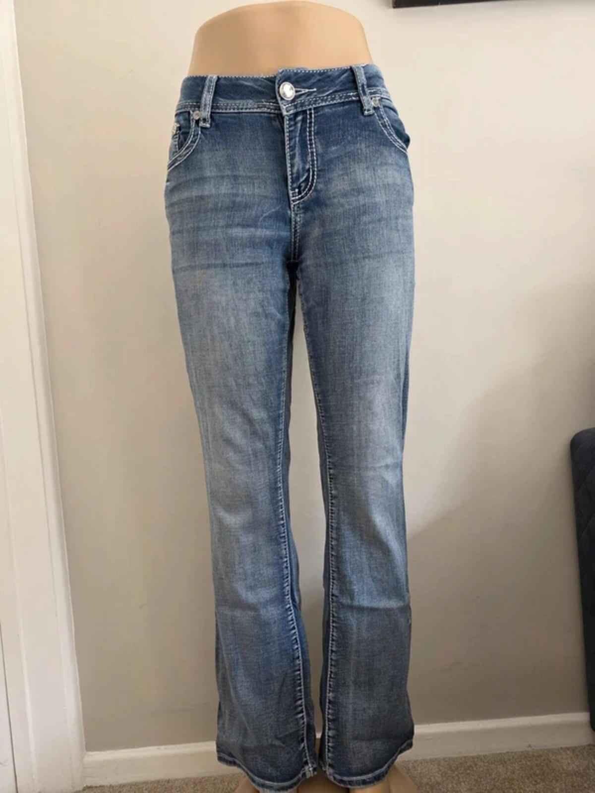 Vintage Y2K APT. 9 Low Rise Bootcut Jeans UK Size 14