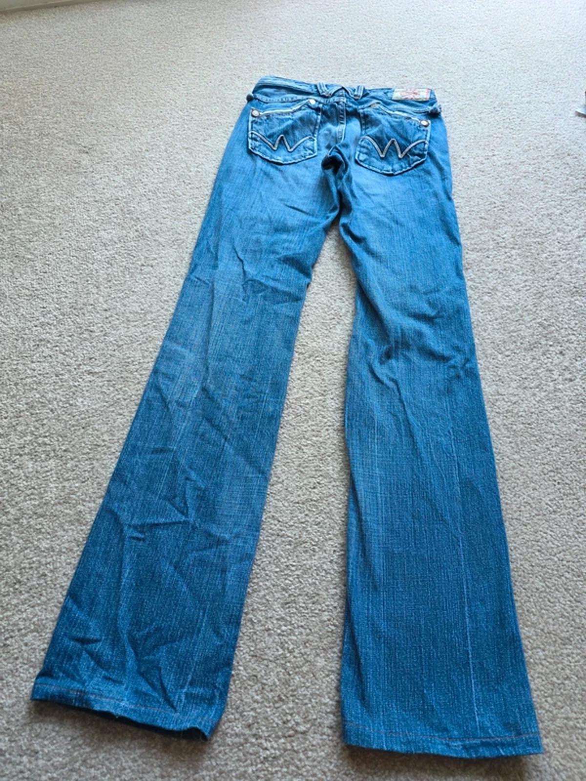 Vintage Y2K LTC Ultra Low Rise Bootcut Jeans UK Size 6