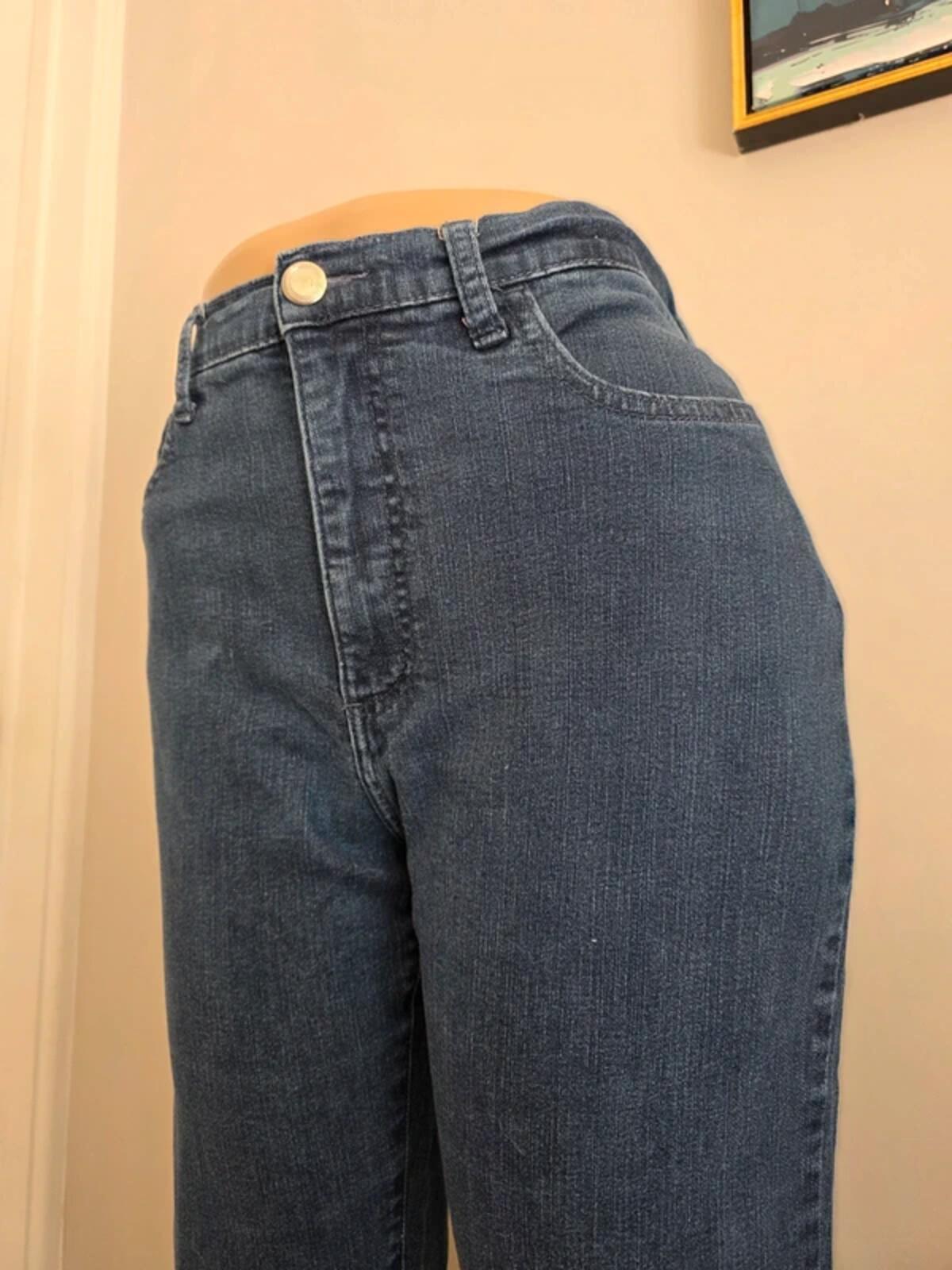Lee High Rise Straight Baggy Jeans UK Size 14