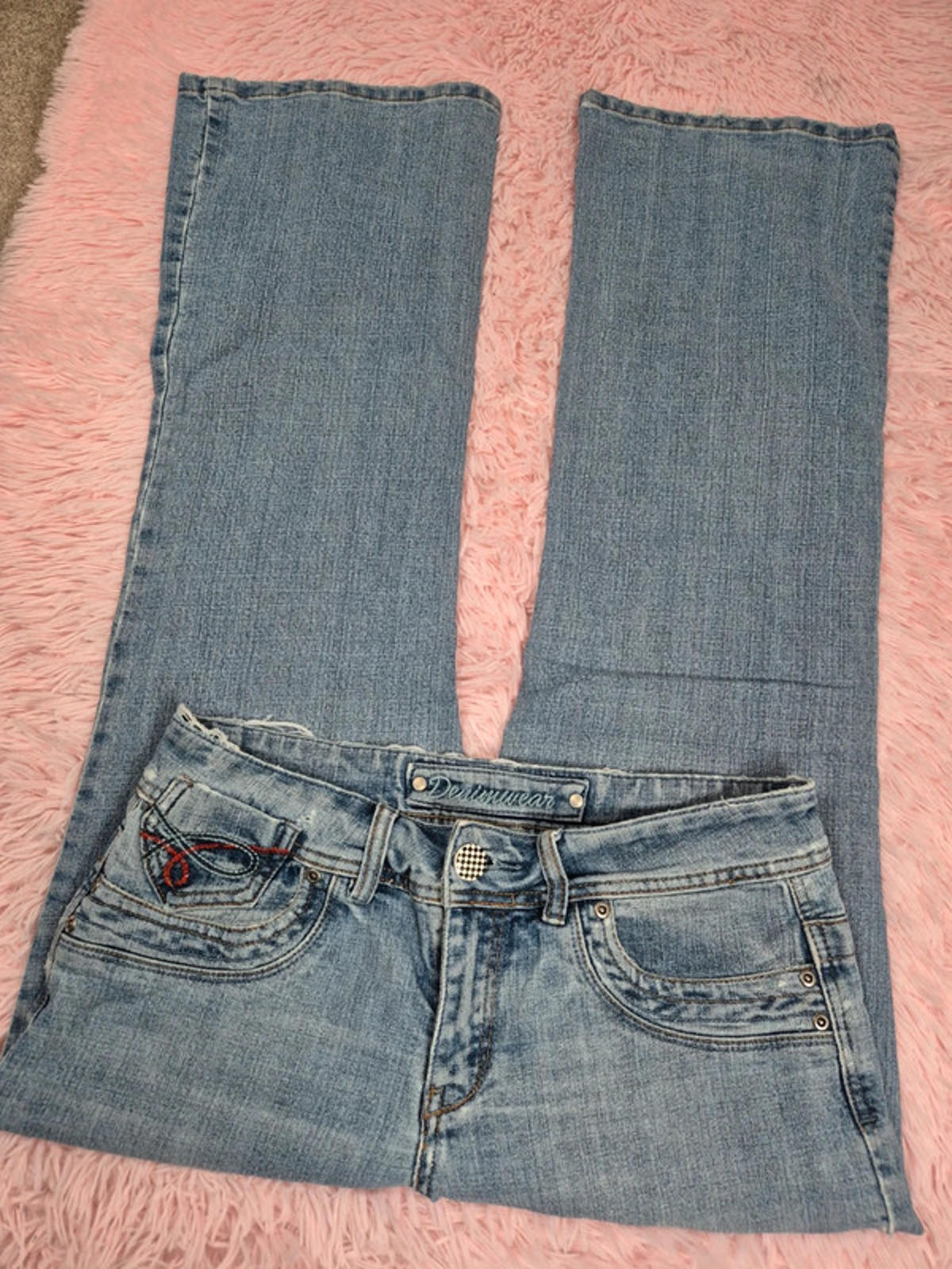 Vintage Y2K Denimwear Mid Rise Bootcut Jeans UK size 12
