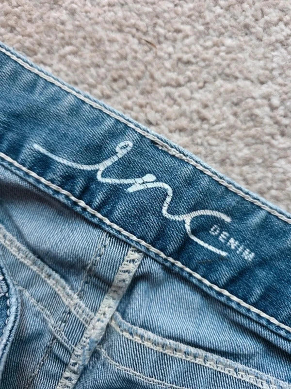 Vintage Y2K INC Mid Rise Bootcut Jeans UK Size 14 Tall