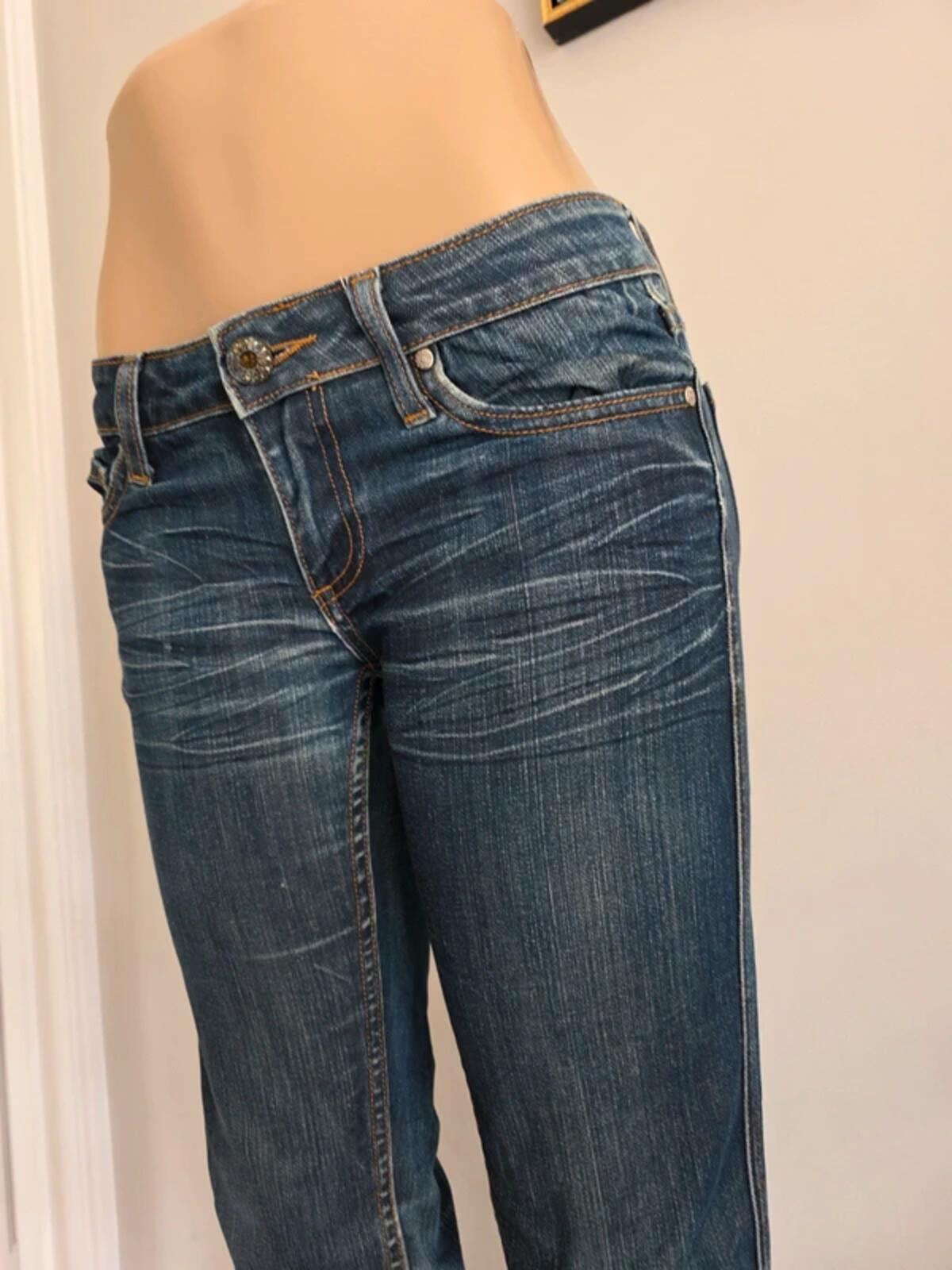 Fracomina Low Rise Straight Jeans UK Size 8