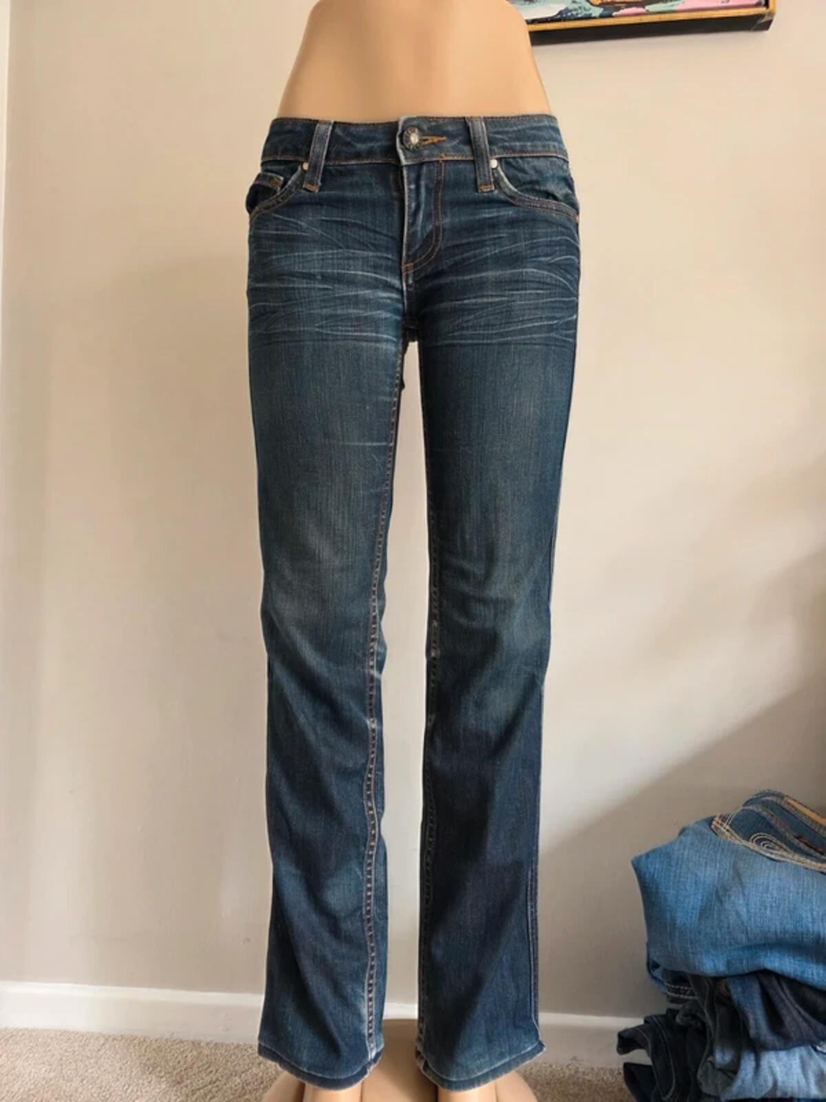 Fracomina Low Rise Straight Jeans UK Size 8