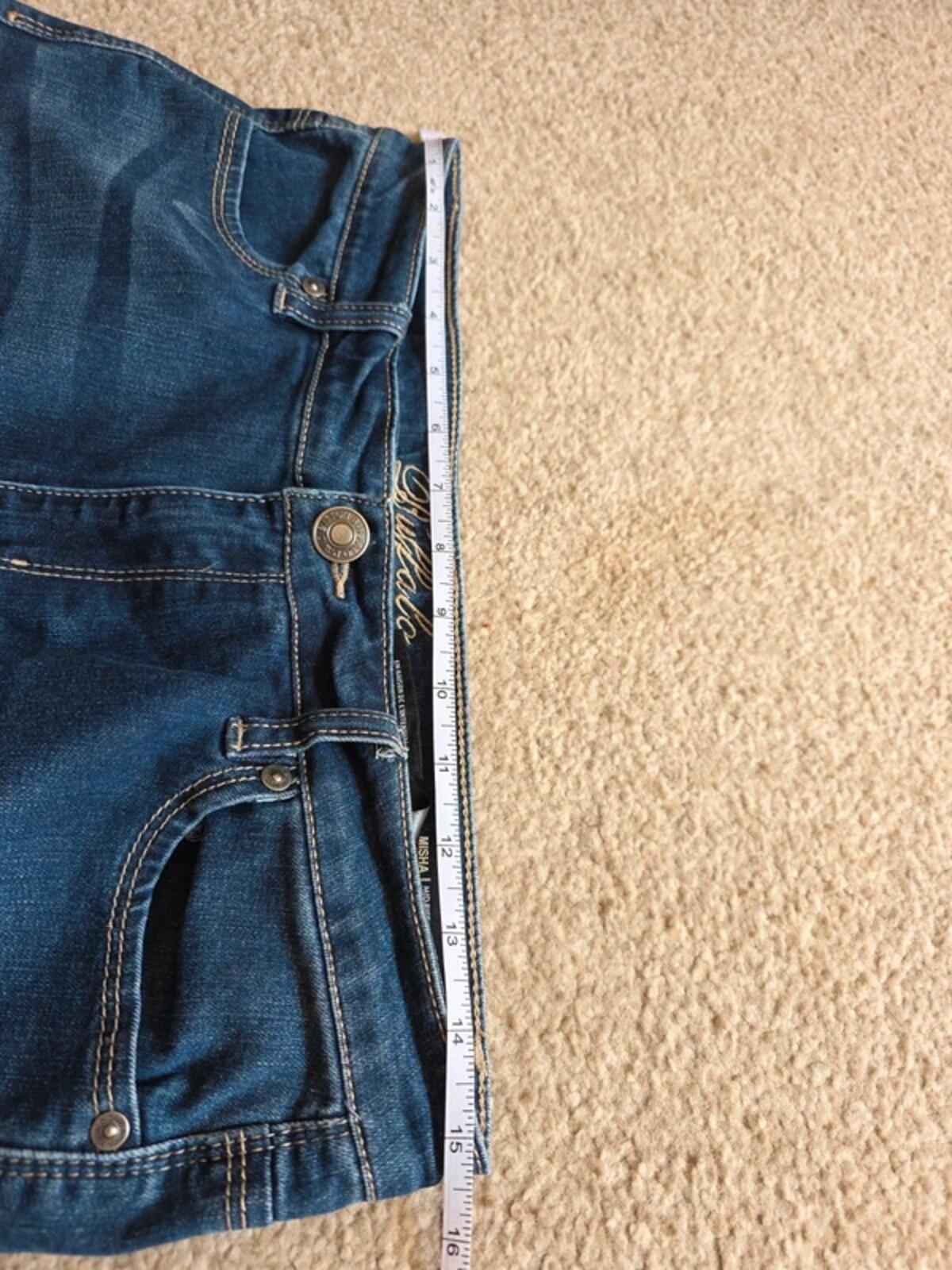 Buffalo David Bitton Vintage Y2K Mid Rise Straight Jeans UK Size 10