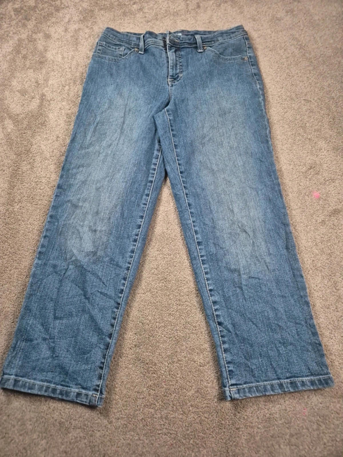 Vintage Y2K Style & Co Denim Mid Rise Capri Jeans – UK 8 (23| inseam) |