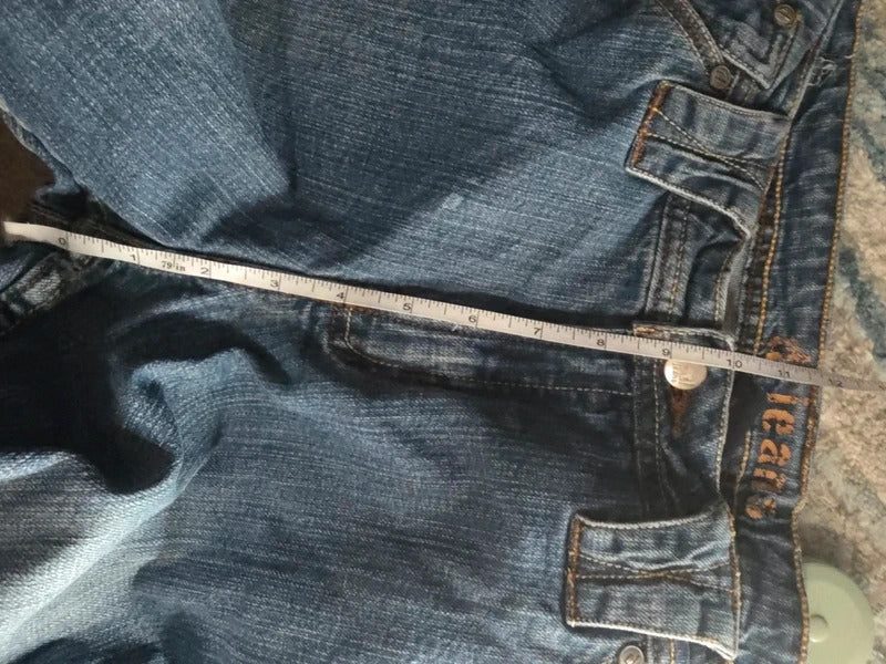 D. Jeans Mid Rise Bootcut Vintage Y2K Jeans UK Size 14