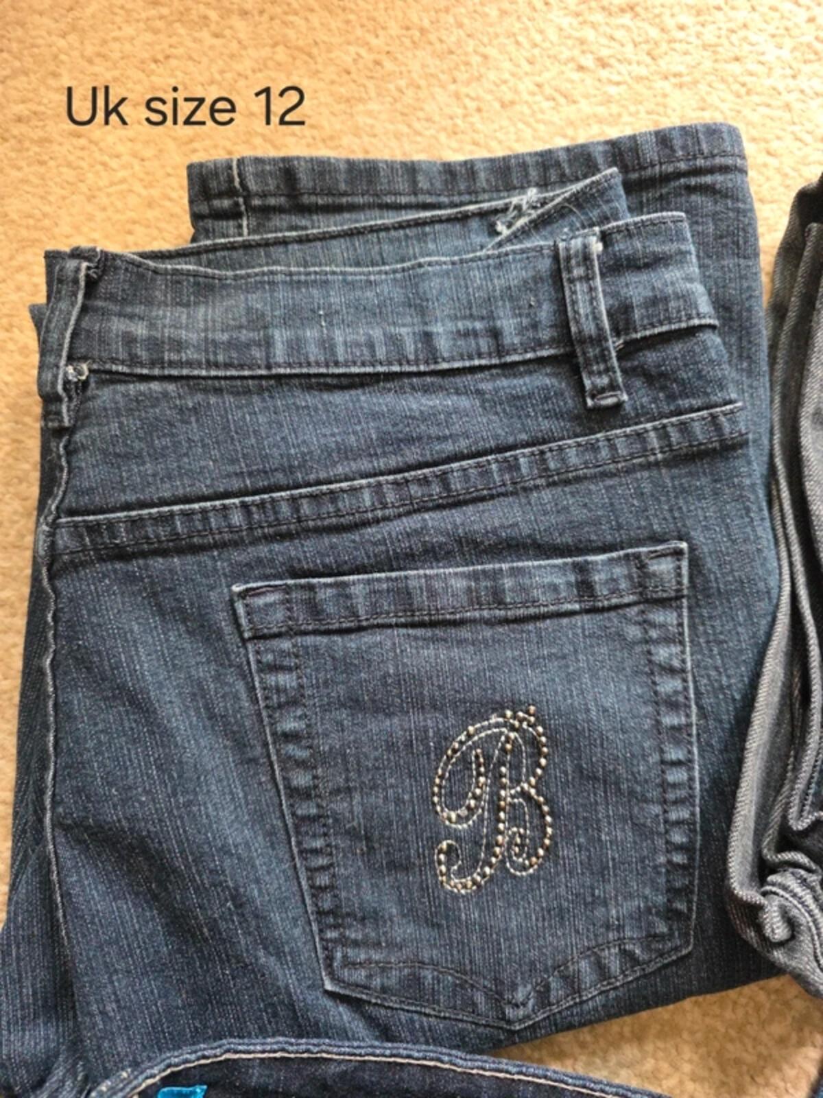 Vintage Y2K Jeans Bundle UK Sizes 12-16