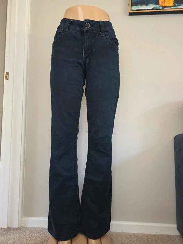 Kut From The Kloth Mid Rise Bootcut Vintage Y2K Jeans UK Size 10/12 Tall