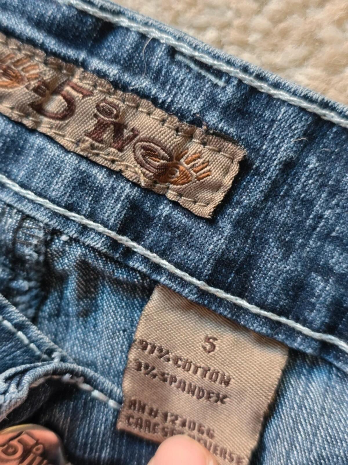 5ive Low Rise Bootcut Jeans UK Size 6