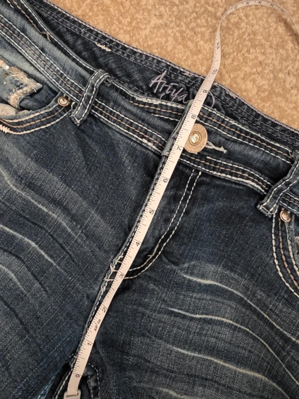 Ariya Jeans Low/Mid Rise Bootcut Jeans UK Size 14