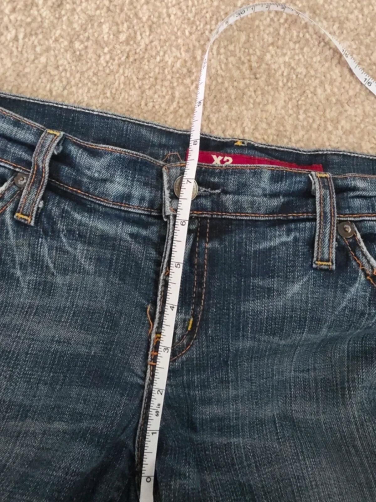 X2 Low Rise Bootcut Vintage Y2K Jeans UK Size 6/8