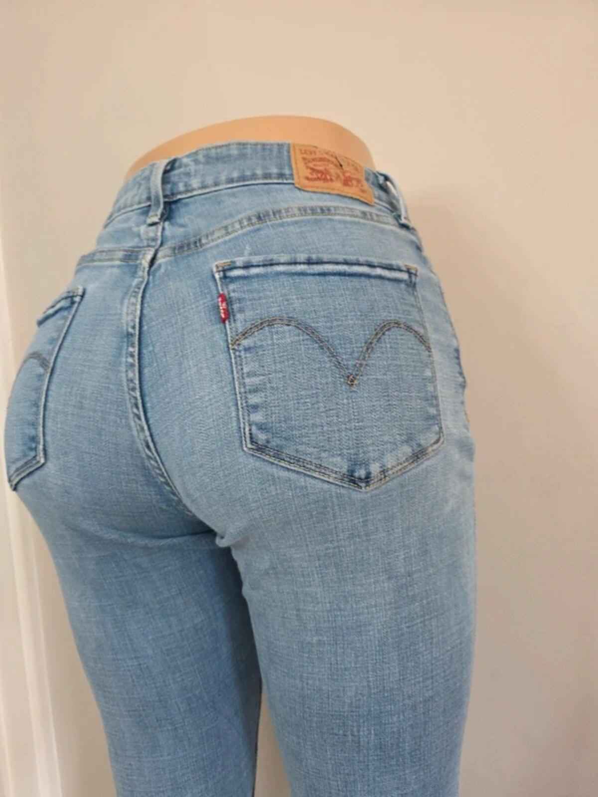Levi's Mid Rise Skinny Vintage Y2K Jeans UK Size 8