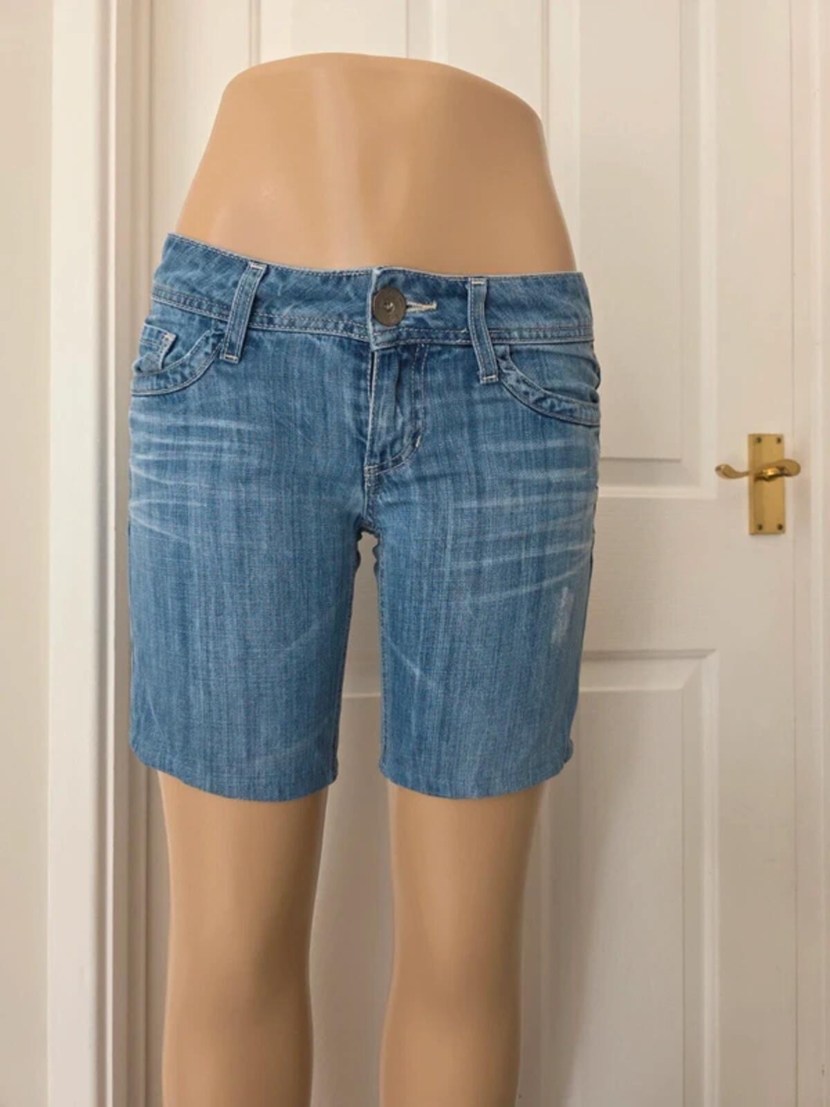 EDC by Esprit Low Rise Denim Shorts UK Size 6/8