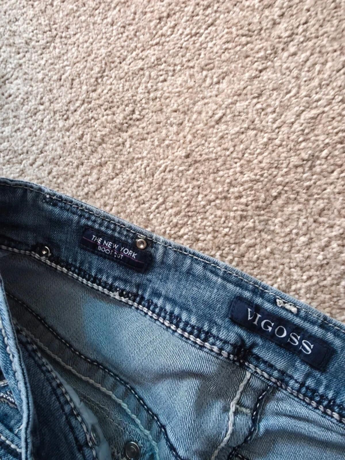 Vigoss Mid Rise Bootcut Jeans UK Size 12