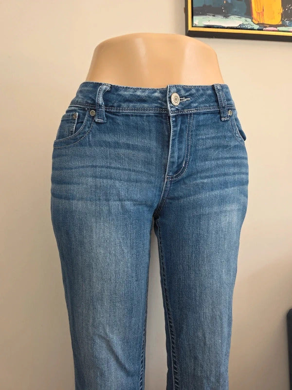 Maurices Mid Rise Bootcut Vintage Y2K Jeans UK Size 14/16 Tall