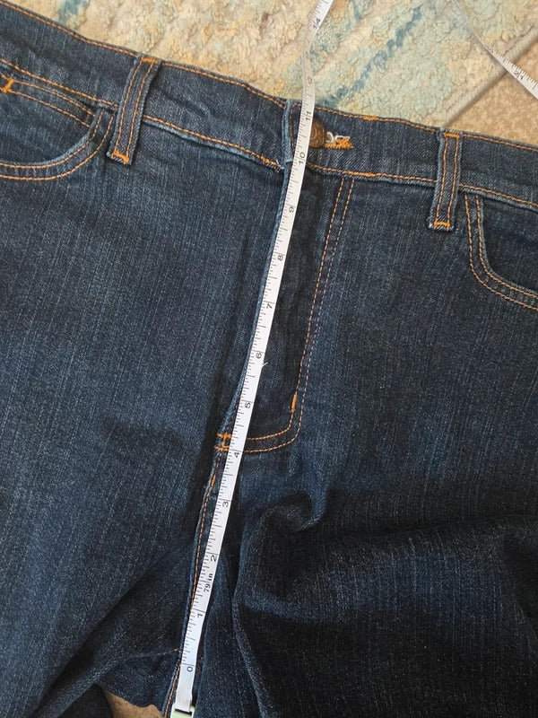 NYDJ Petite High Rise Bootcut Jeans UK Size 14