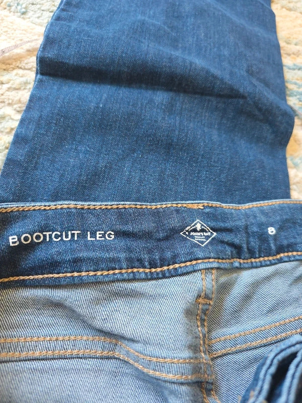 St John's Bay Vintage Y2K High Rise Bootcut Jeans UK Size 10/12