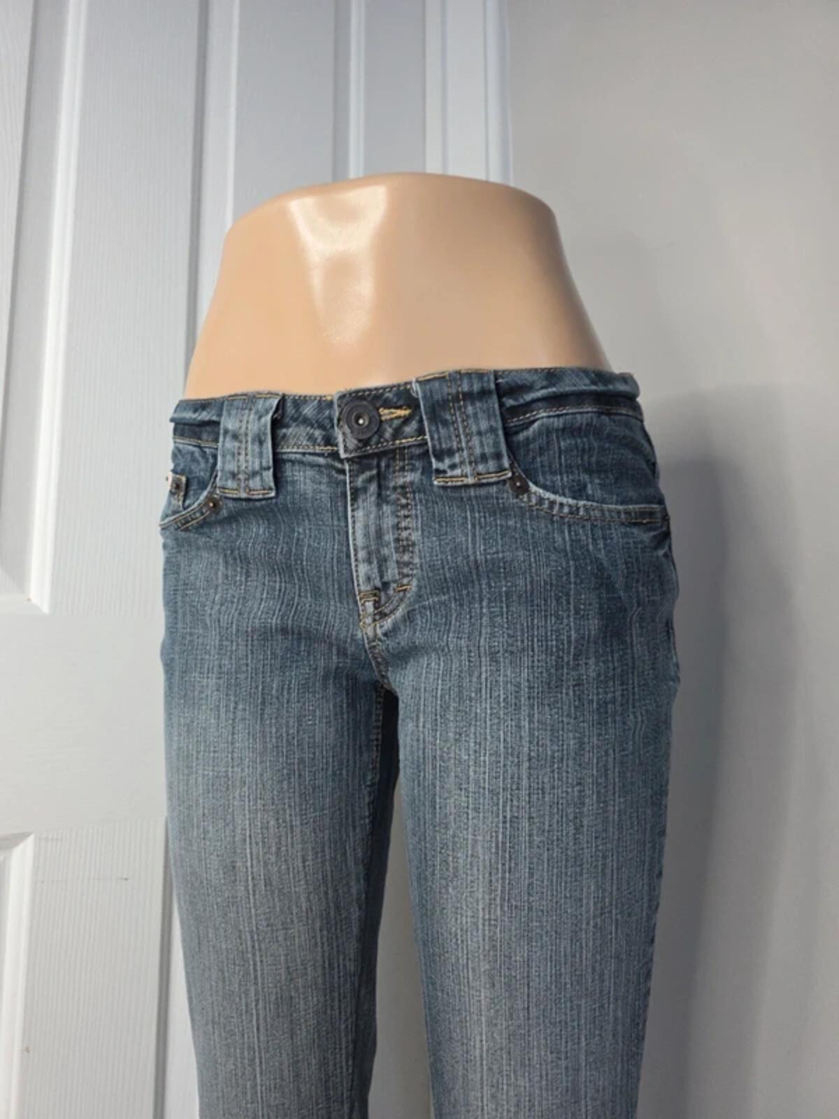 Candie's Low Rise Skinny Vintage Y2K Jeans UK Size 10 Petite