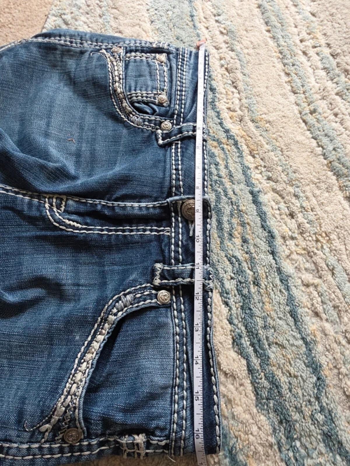 Grace in LA Mid Rise Bootcut Vintage Y2K Jeans UK Size 10 Tall