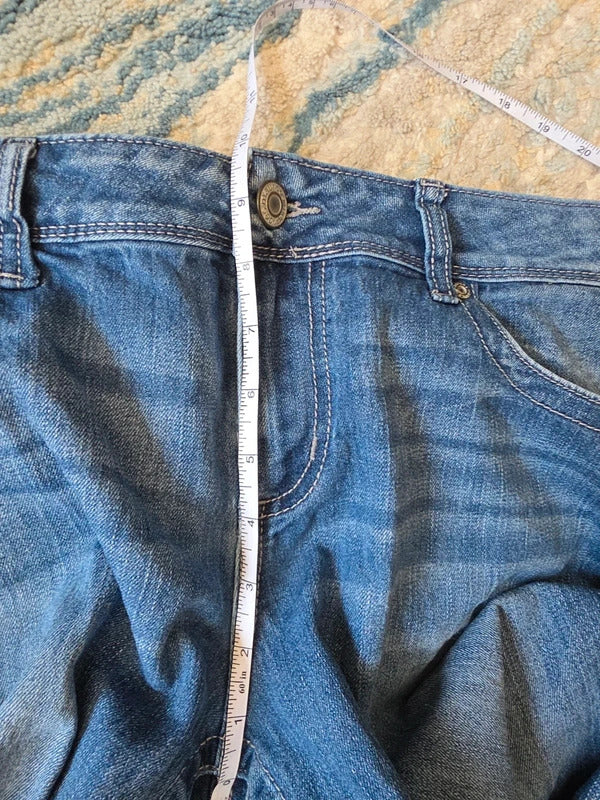 Maurices Mid Rise Bootcut Vintage Y2K Jeans UK Size 14/16 Tall