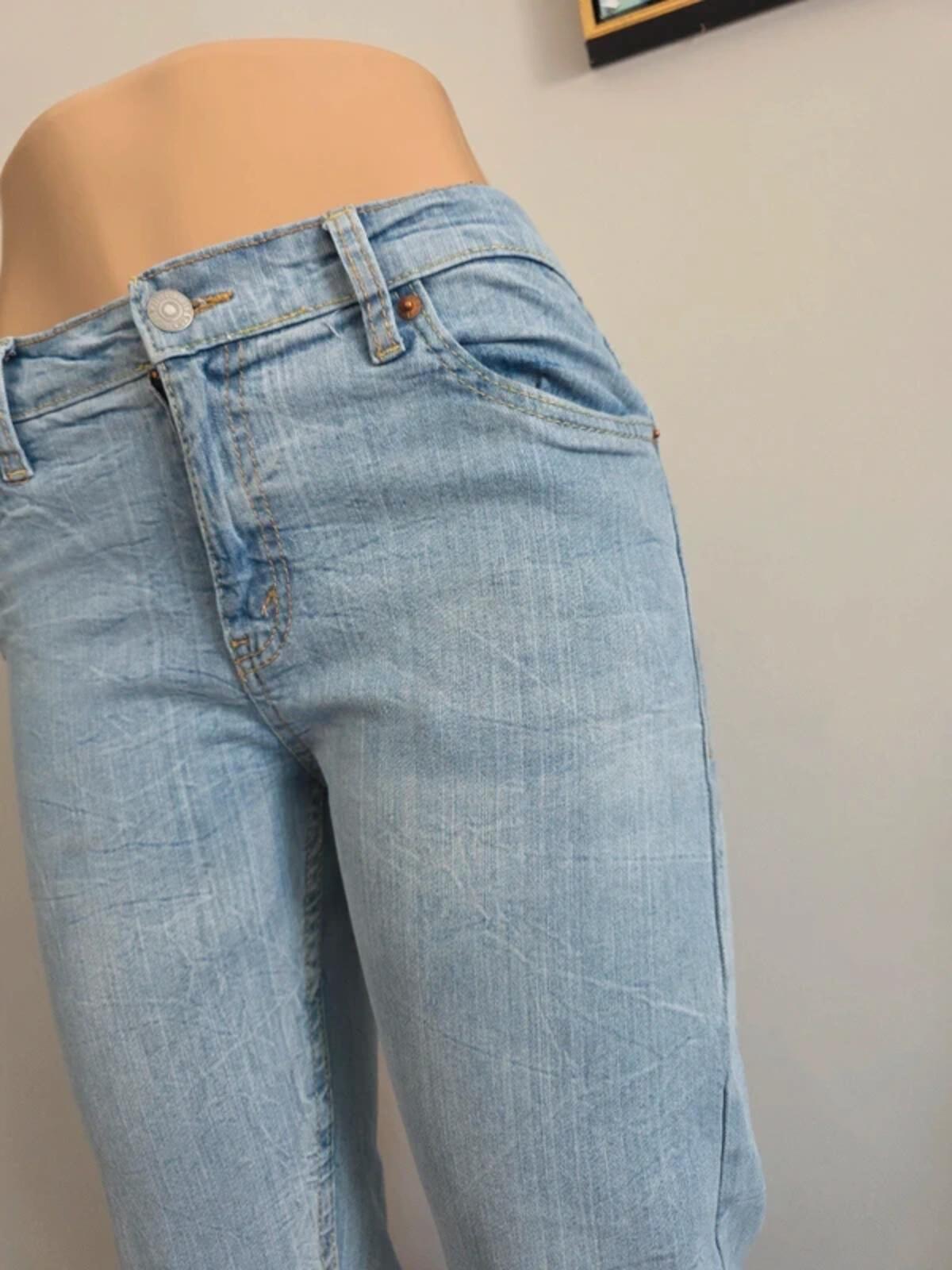Levi's 502 Mid Rise Slim Vintage Y2K Jeans UK Size 10 Petite