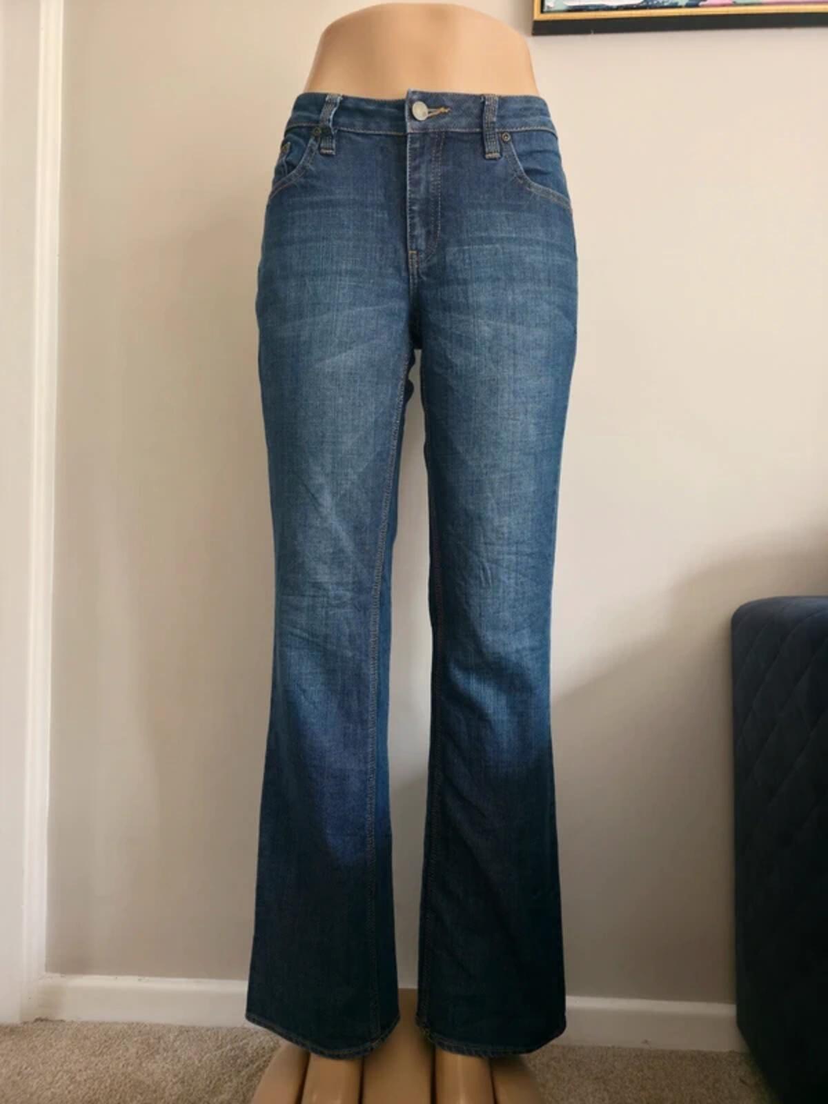 NY&C Vintage Y2K Low Mid Rise Bootcut Jeans UK Size 10