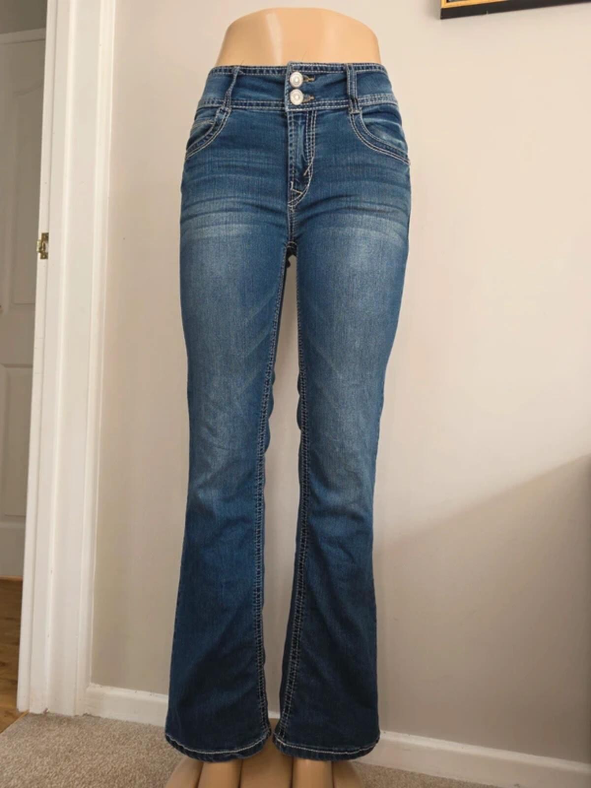 Wallflower Mid Rise Bootcut Jeans UK Size 10