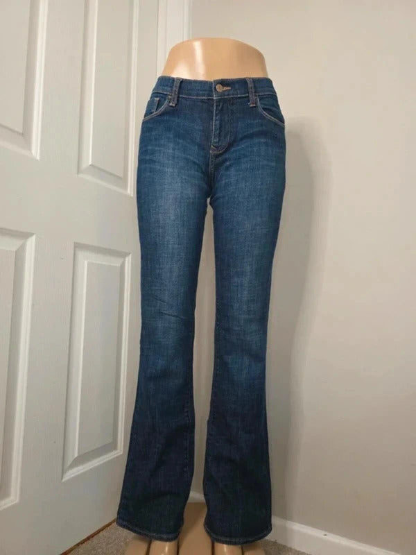 Old Navy Mid Rise Bootcut Vintage Y2K Jeans UK Size 8 Tall