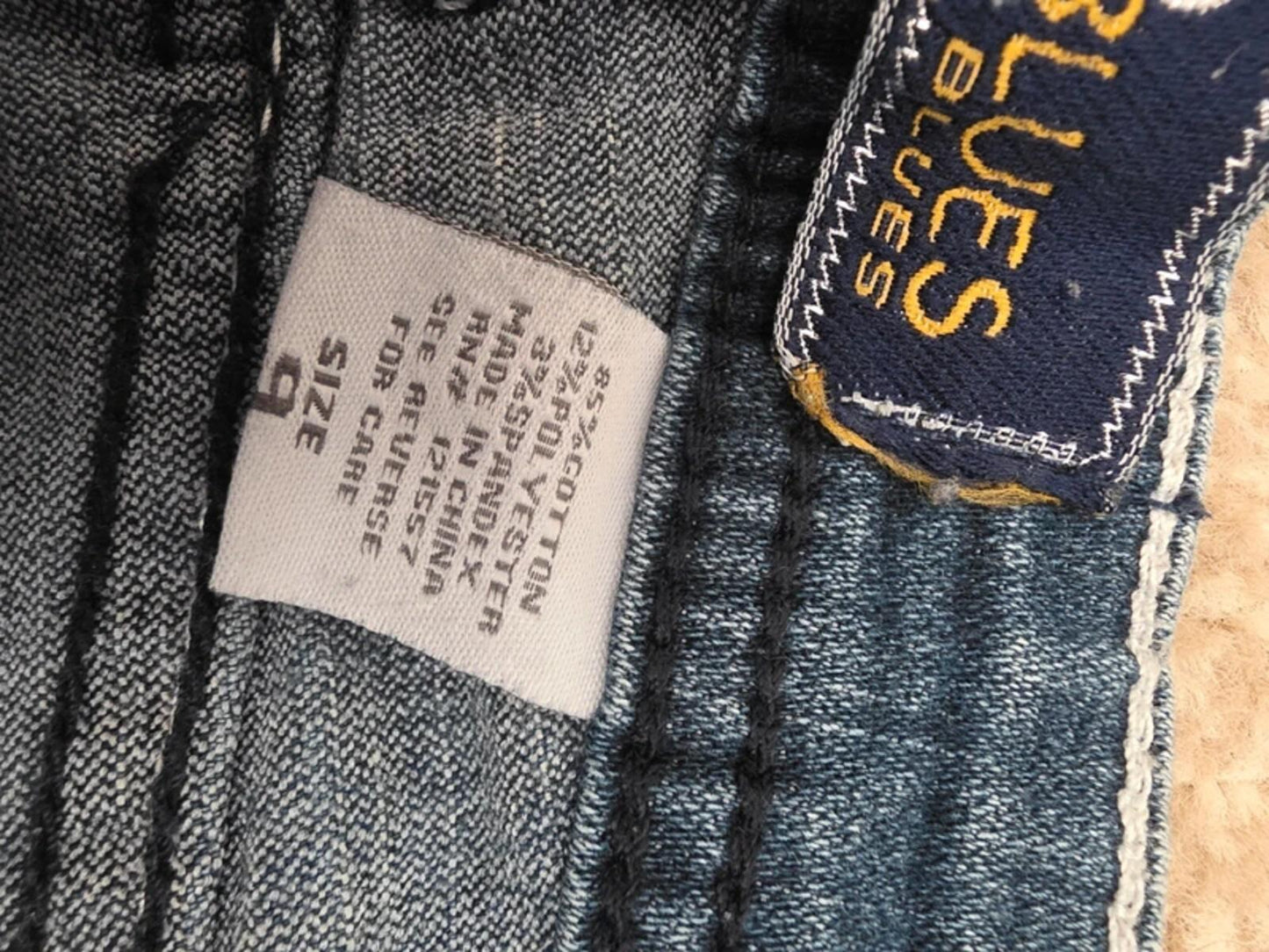 Luxury Blues Mid Rise Bootcut Vintage Y2K Jeans UK Size 12