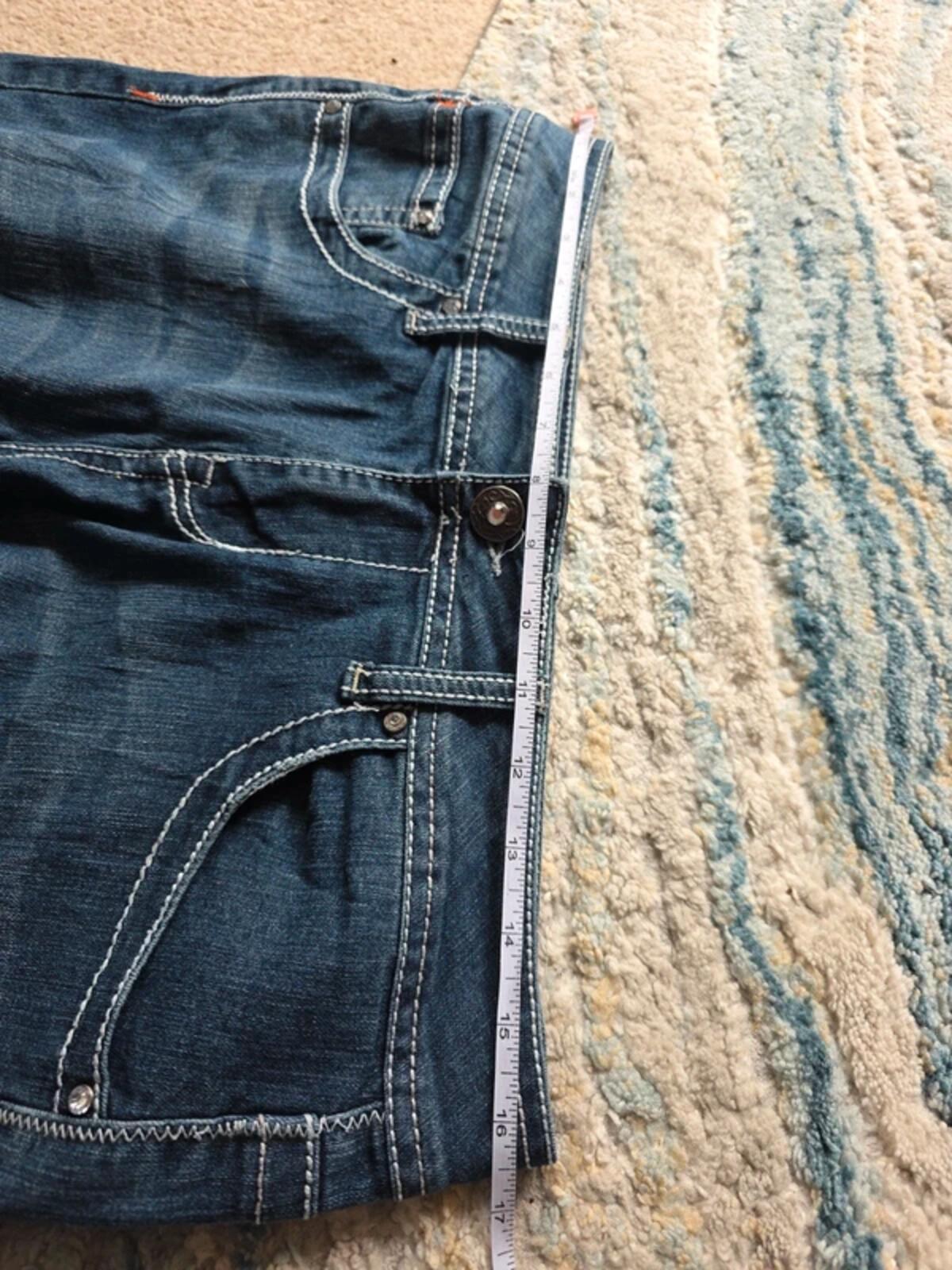 Natural Reflections Mid Rise Blingy Bootcut Vintage Y2K Jeans UK Size 12
