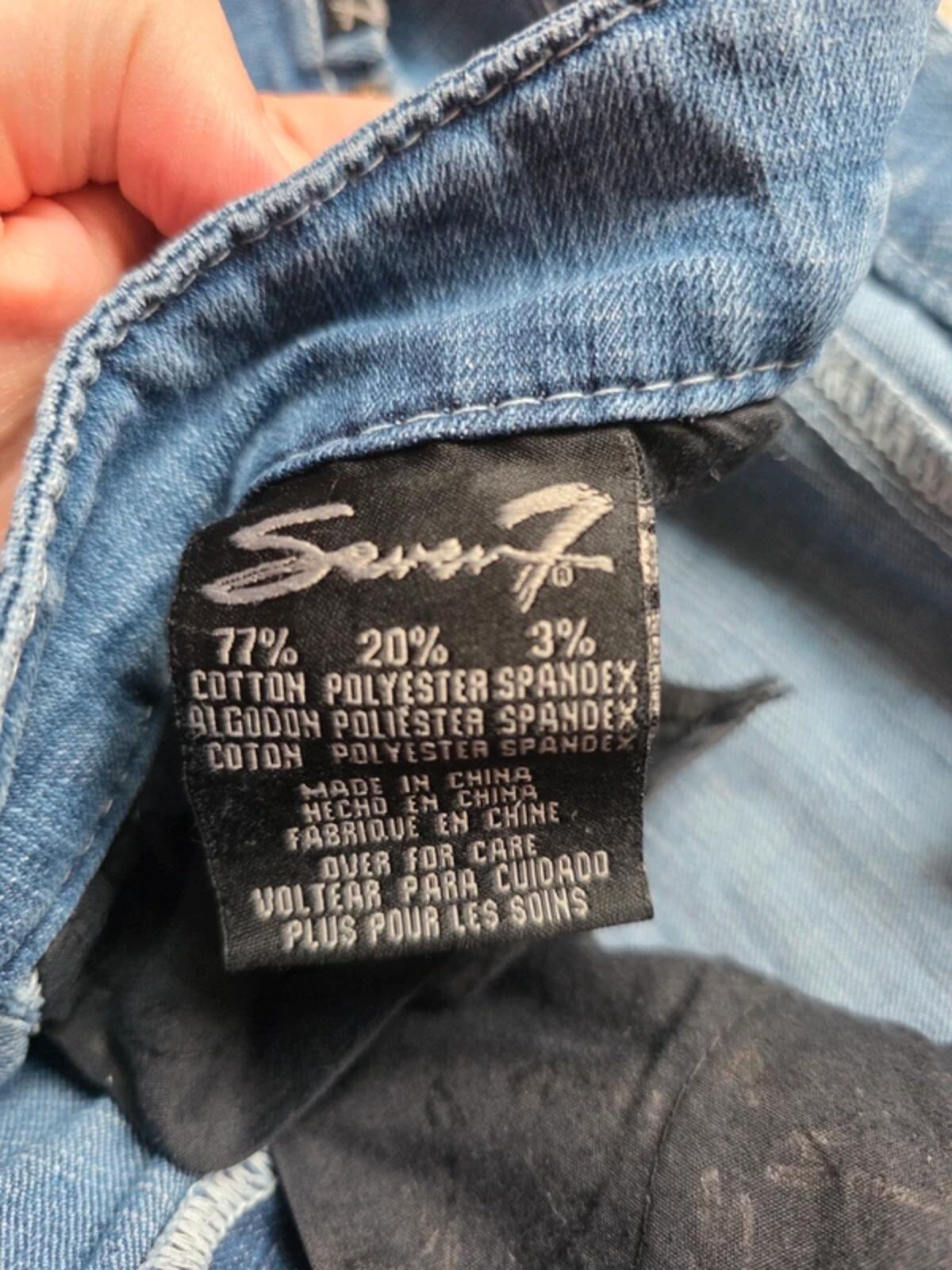 Vintage Y2K Seven7 Mid Rise Bootcut Jeans UK Size 16