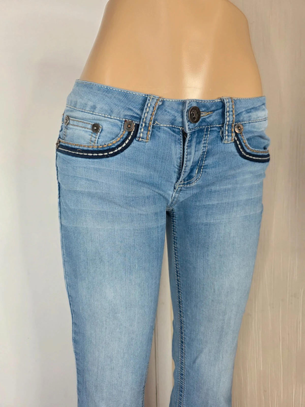 Y2K YMI Low Rise Bootcut Jeans UK Size 10