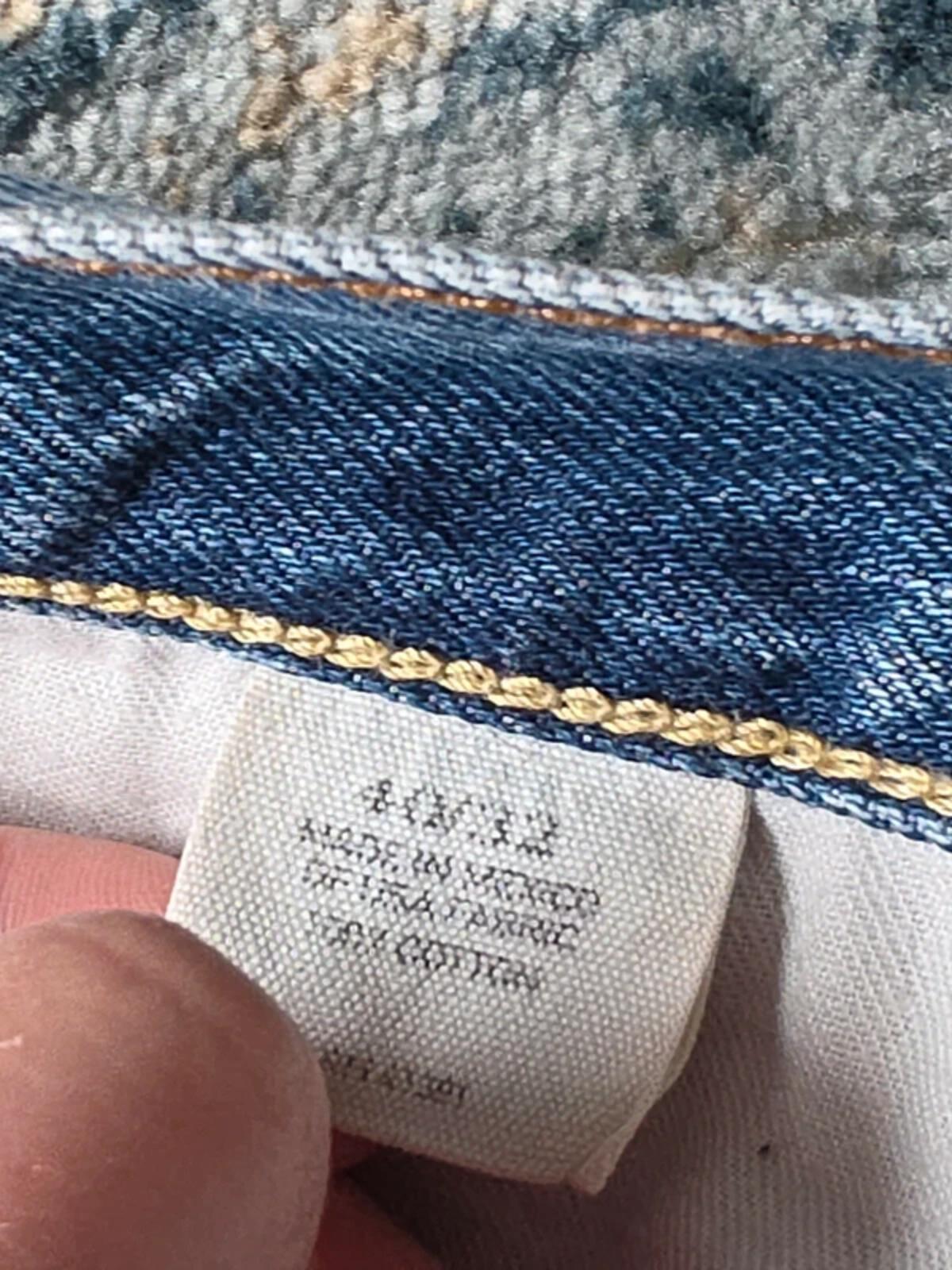 Polo Ralph Lauren High Rise Relaxed Straight Vintage Y2K Jeans UK Size 20/22