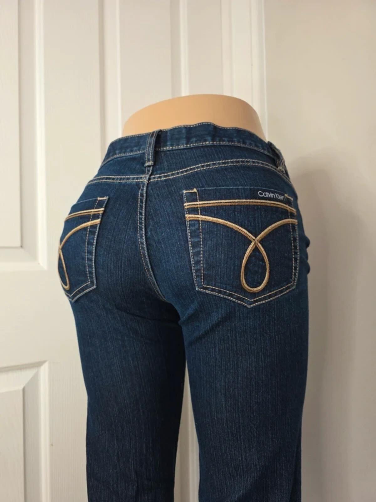 Calvin Klein Mid Rise Skinny Jeans UK Size 6/8 Petite