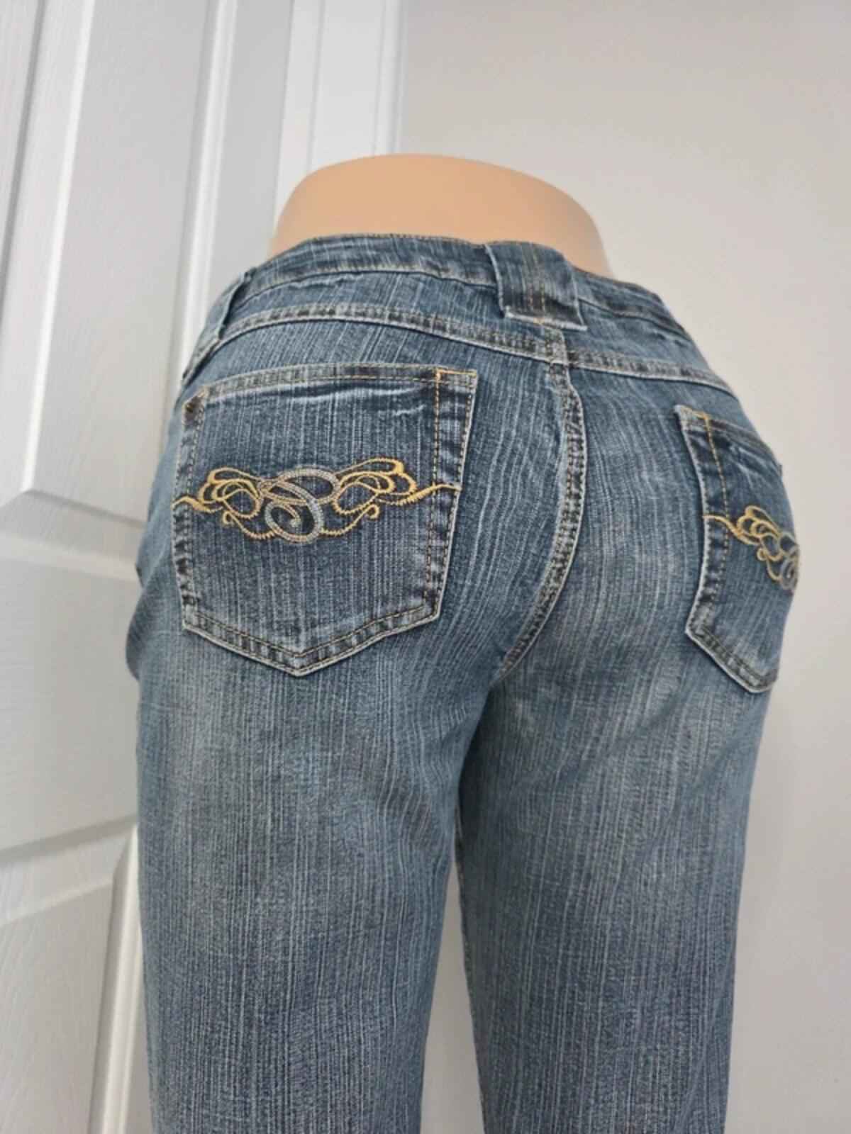 Candie's Low Rise Skinny Vintage Y2K Jeans UK Size 10 Petite